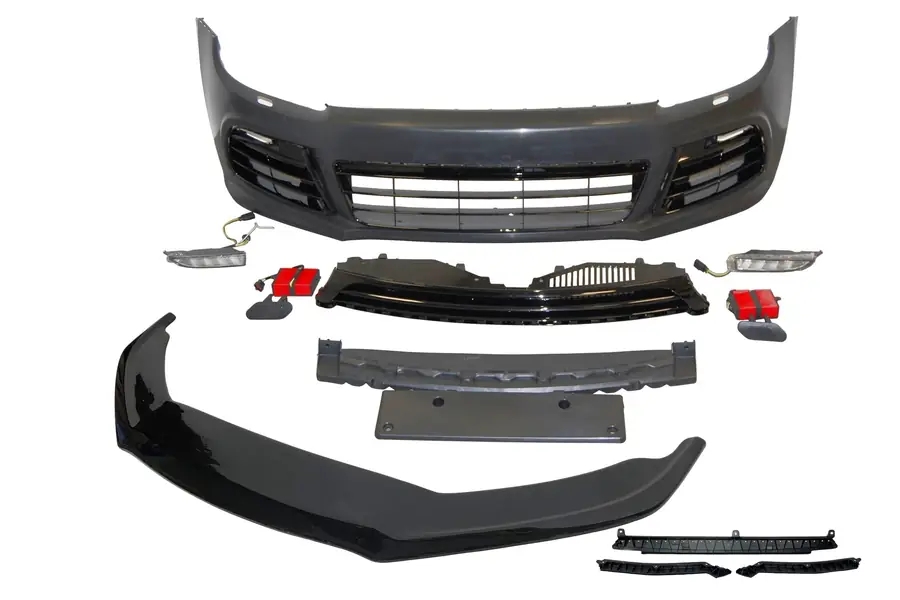 Paragolpes delantero Volkswagen Scirocco R 2008-2014 Spoiler - Plástico ABS