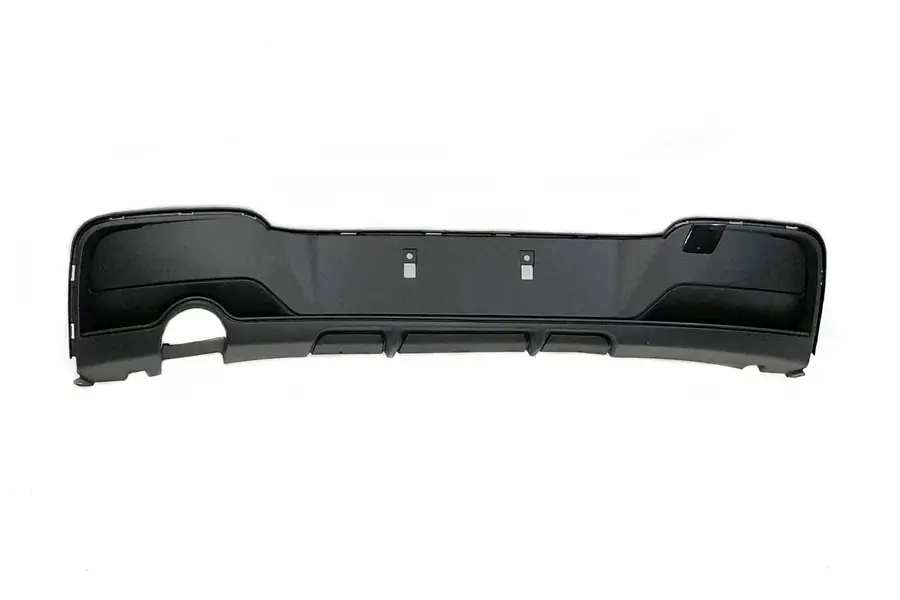 Difusor trasero BMW F20 / F21 2012-2014 Look Performance 1 Salida simple - Plástico ABS