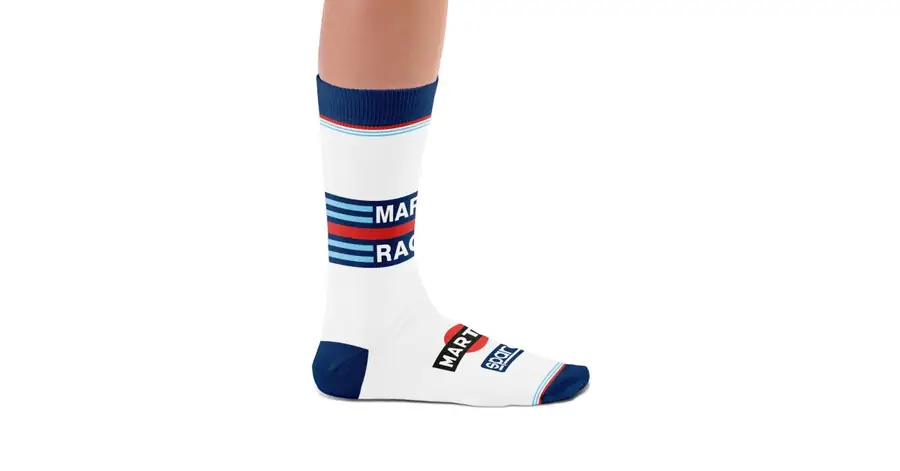 Calcetines Sparco Martini R Iconico 2 Blancos talla 36/40