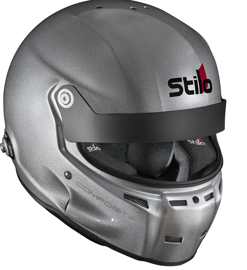 Casco Stilo ST5 GT Turismo Composite Snell SA2020 FIA 8859-15 HANS FIA 8858-10 gris/INTERIOR negro-59