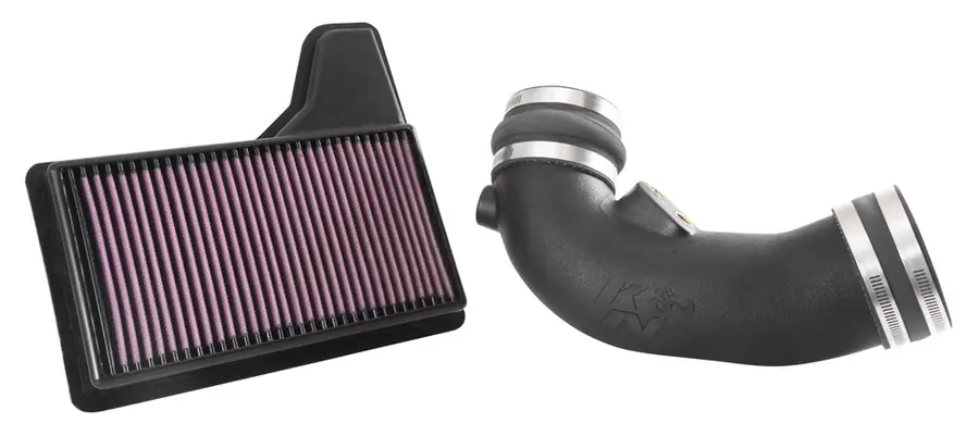 Kit de admisión directa K&N 57-2590 para Ford Usa Mustang Convertible 5.0 V8 308Kw 419Hp 01.2015 - 04.2023