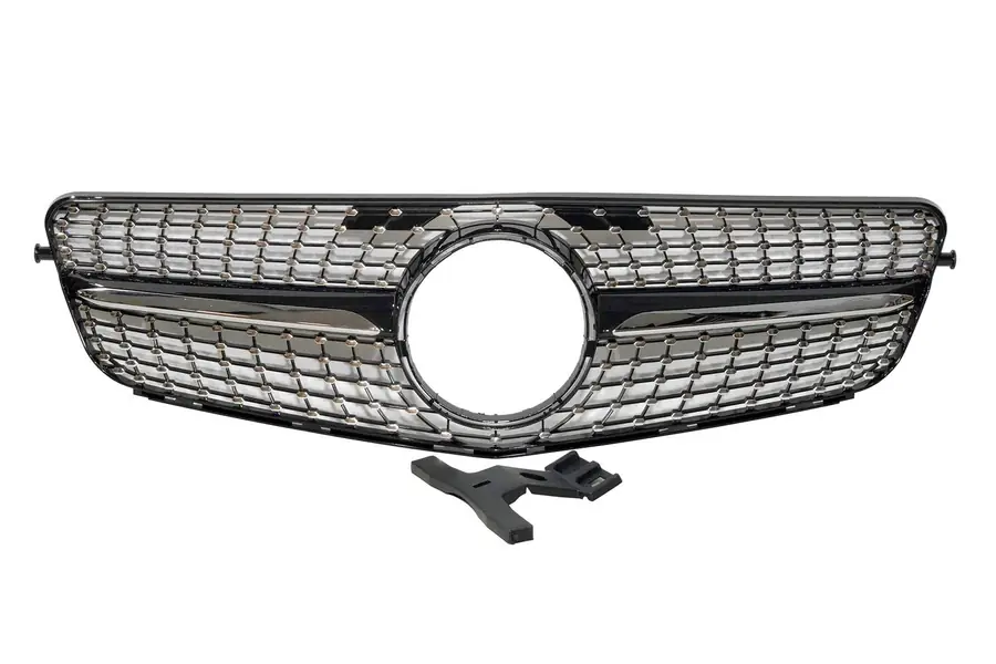 Parrilla Mercedes W204 2007-2014 Look Diamond - Plástico ABS