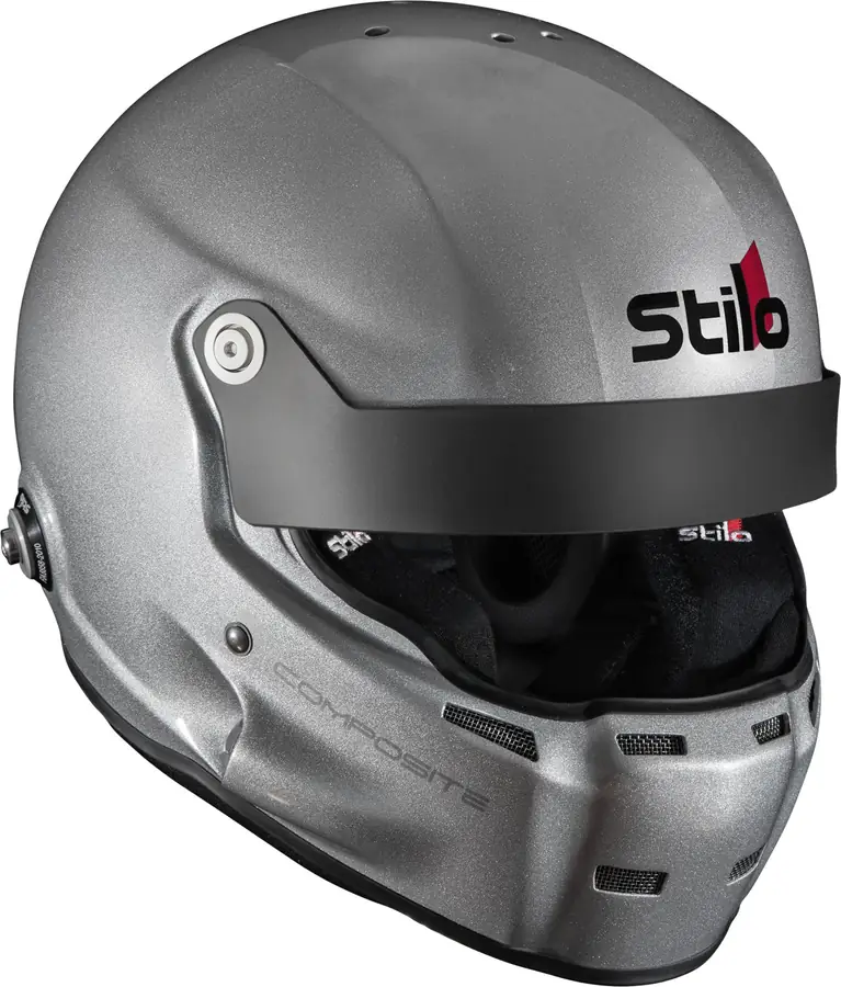 Casco Stilo ST5 R rally Snell SA2020 FIA 8859-15 HANS FIA 8858-10 gris/INTERIOR negro -55
