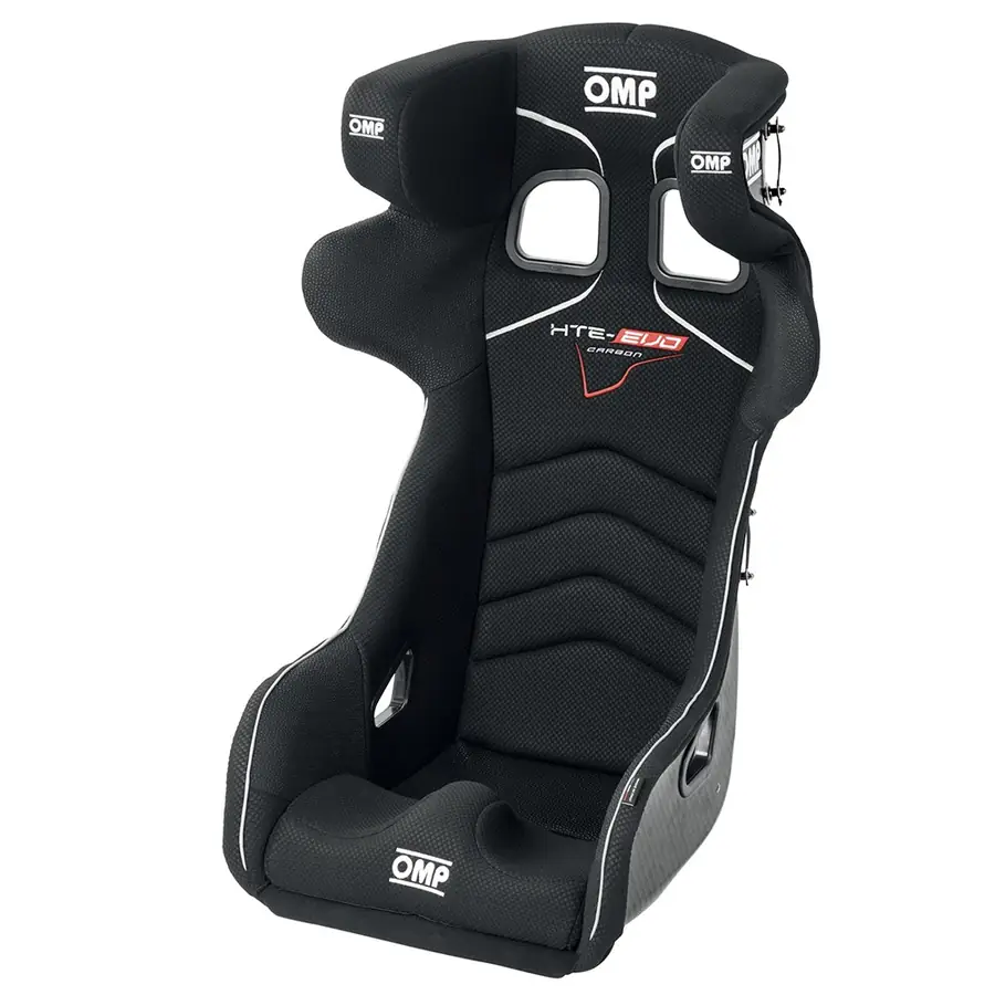 Asiento racing OMP Hte Evo Carbono - FIA 8855-2021 negro