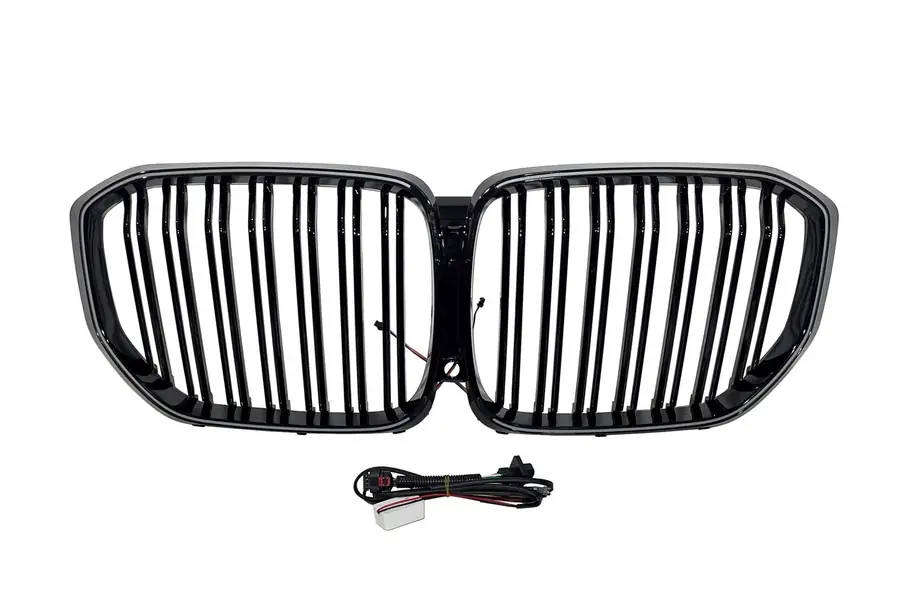 Parrilla BMW G05 X5 LED Negro Brillo - Plástico ABS