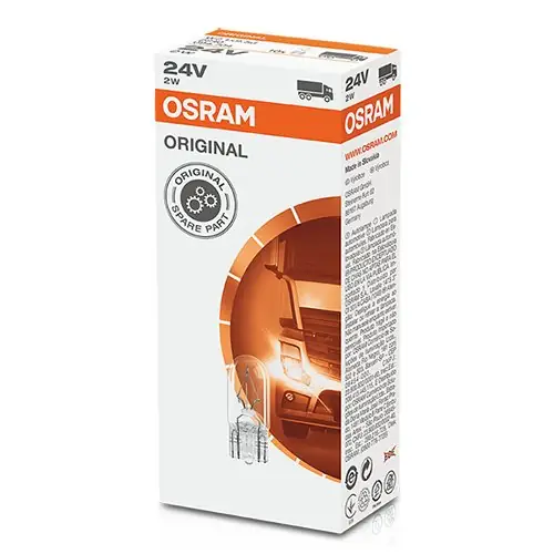 Abc Osram Orginal 2840 W2,1X9,5D 24V 2W | 10 Uds