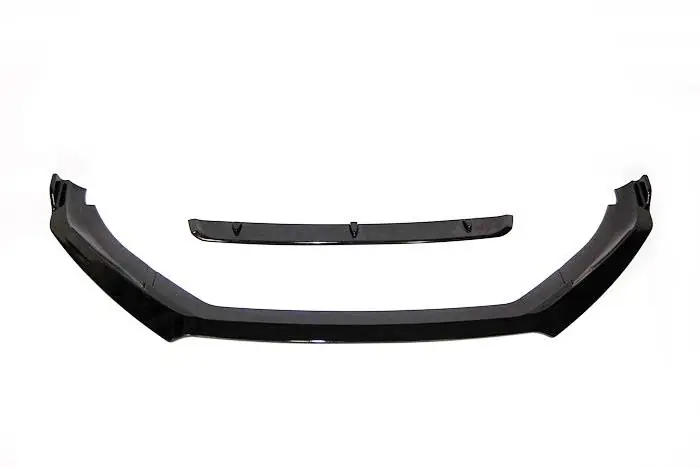 Spoiler delantero Volkswagen Scirocco R20 2015+ Negro Brillante - Plástico ABS