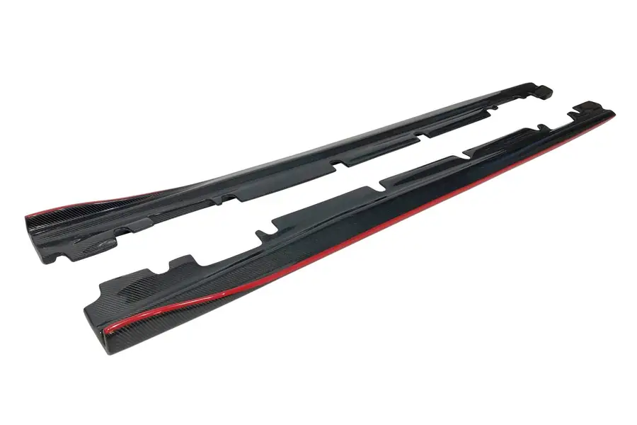 Difusor Taloneras Mercedes W117 CLA Carbono - Fibra de Carbono