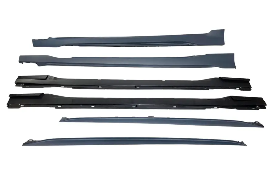Taloneras Audi A6 C8 2021-2024 Sedan / Avant Look RS6 - Plástico ABS
