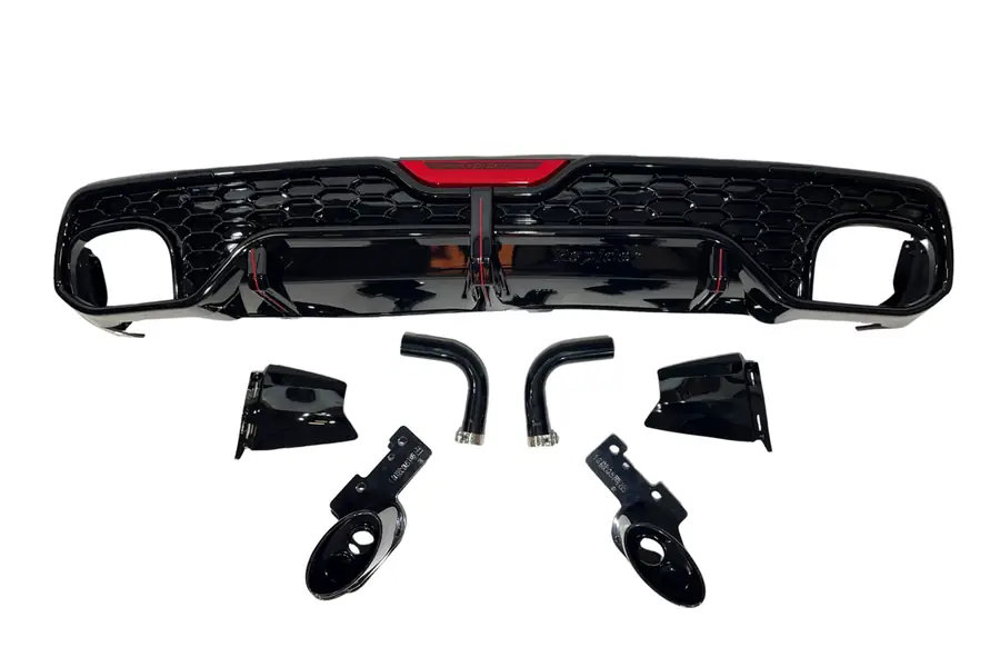 Difusor trasero Audi Q5 SUV 2018-2024 Look RSQ5 - Plástico ABS