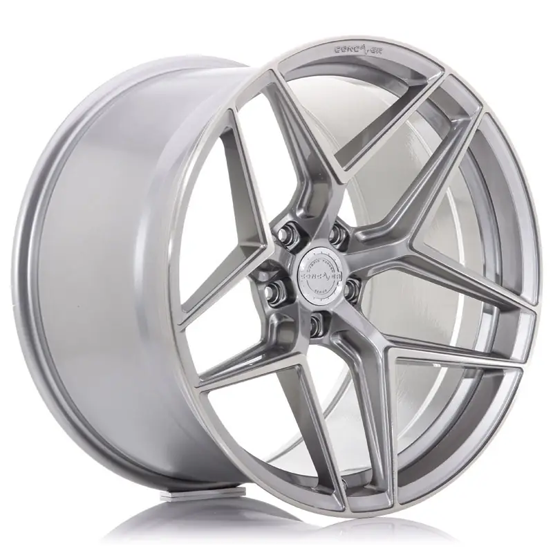 Llanta Japan Racing CVR2 Titanio Cepillado 22x9.5