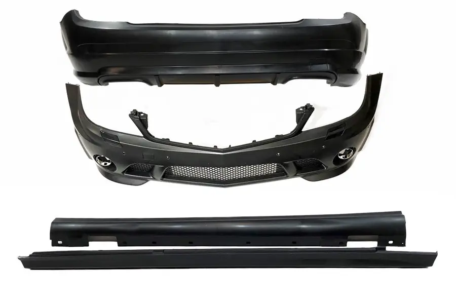 Kit de carrocería Mercedes W204 Look C63 2007-2010 ABS - Plástico ABS