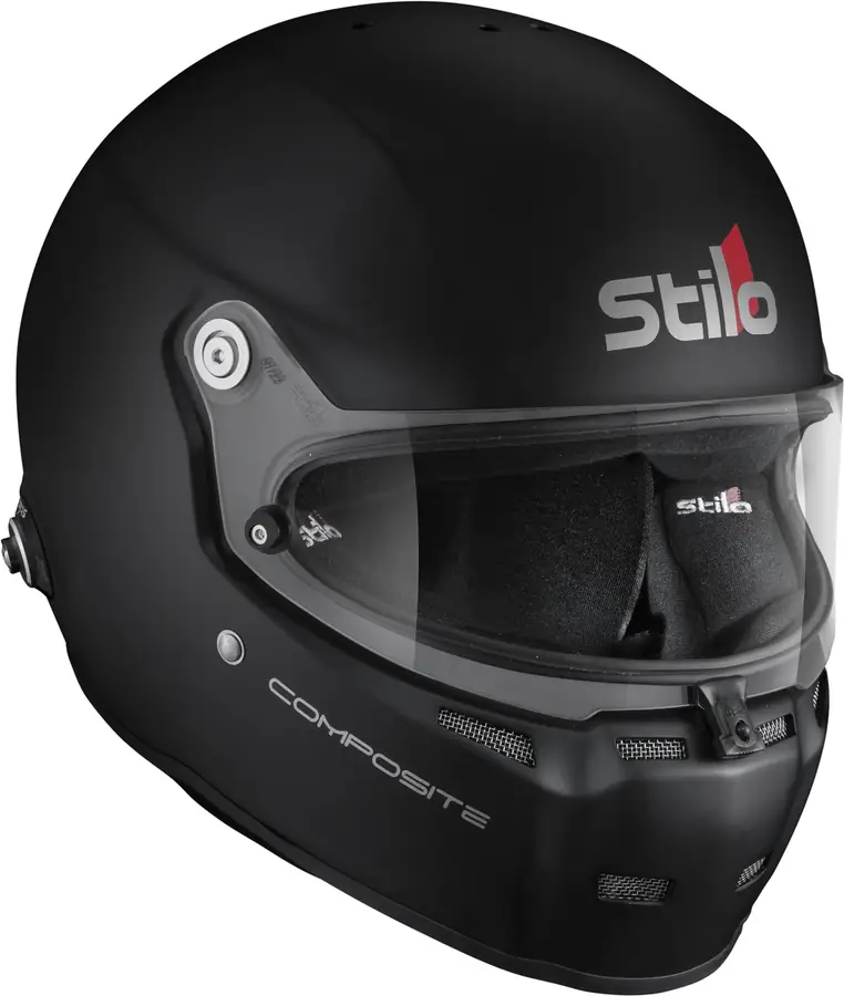 Casco Stilo ST5 Fn Composite Snell SA2020 FIA 8859-15 HANS FIA 8858-10 negro MATE/INTERIOR negro- 59