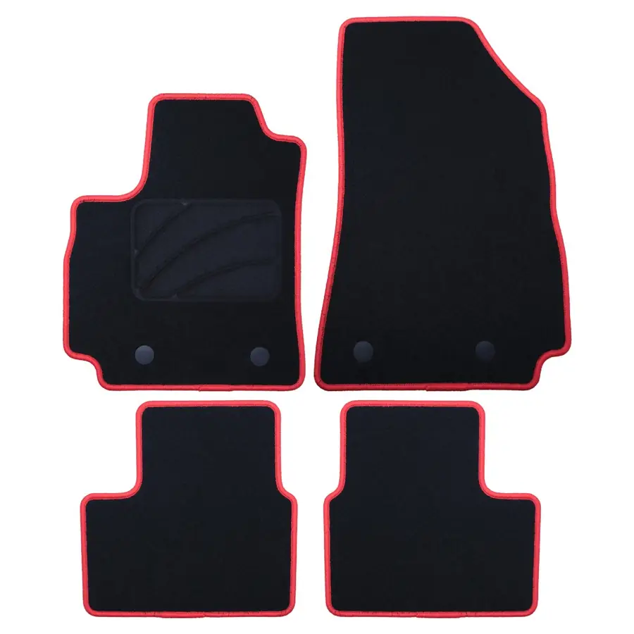 OCC Design Alfombrilla a medida RENAULT ARKANA (2021 - ) 5 RIBETE ROJO