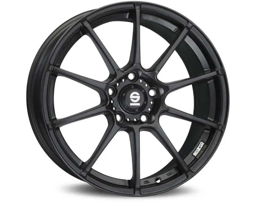 Llanta Sparco Wheels Assetto Gara Negro Mate 8.5x19 5x120 ET29 CB72.56