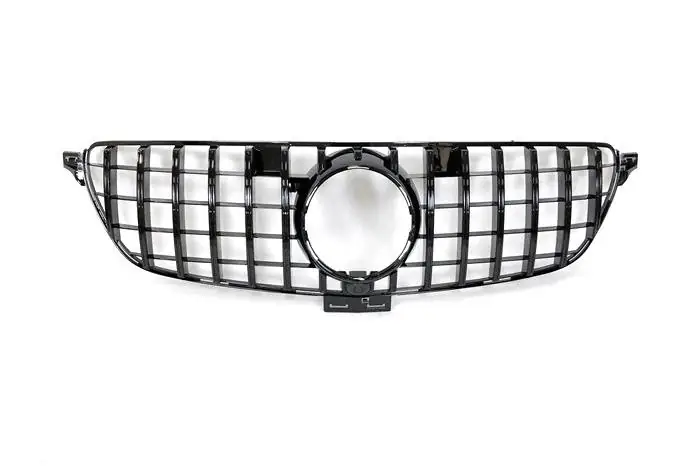 Parrilla Mercedes C292 2014-2018 Look GT Full Black Cámara - Plástico ABS