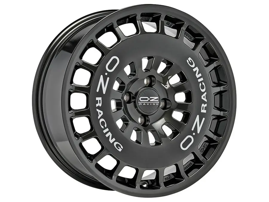 Llanta RR40 OZ Racing Hyper Titanium Silver Lettering 7.5x17 5x114.3 ET45