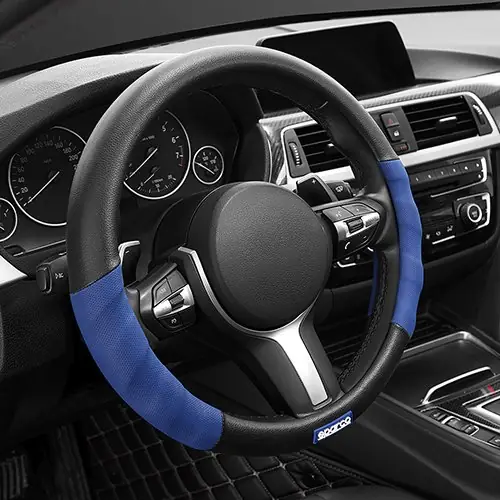 Abc Funda de volante SPC AZUL/NEGRO CS5