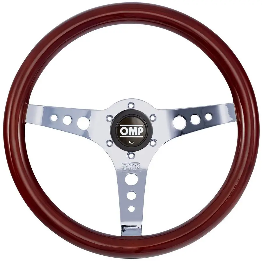Volante racing OMP Mugello Vintage Madera 360MM