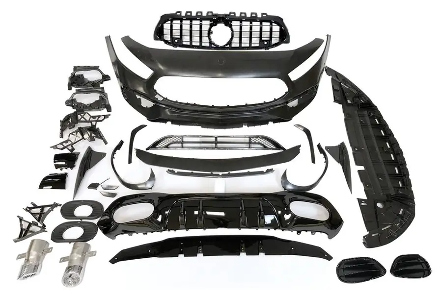 Kit de carrocería Mercedes W177 2018-2023 Look A35 - Plástico ABS