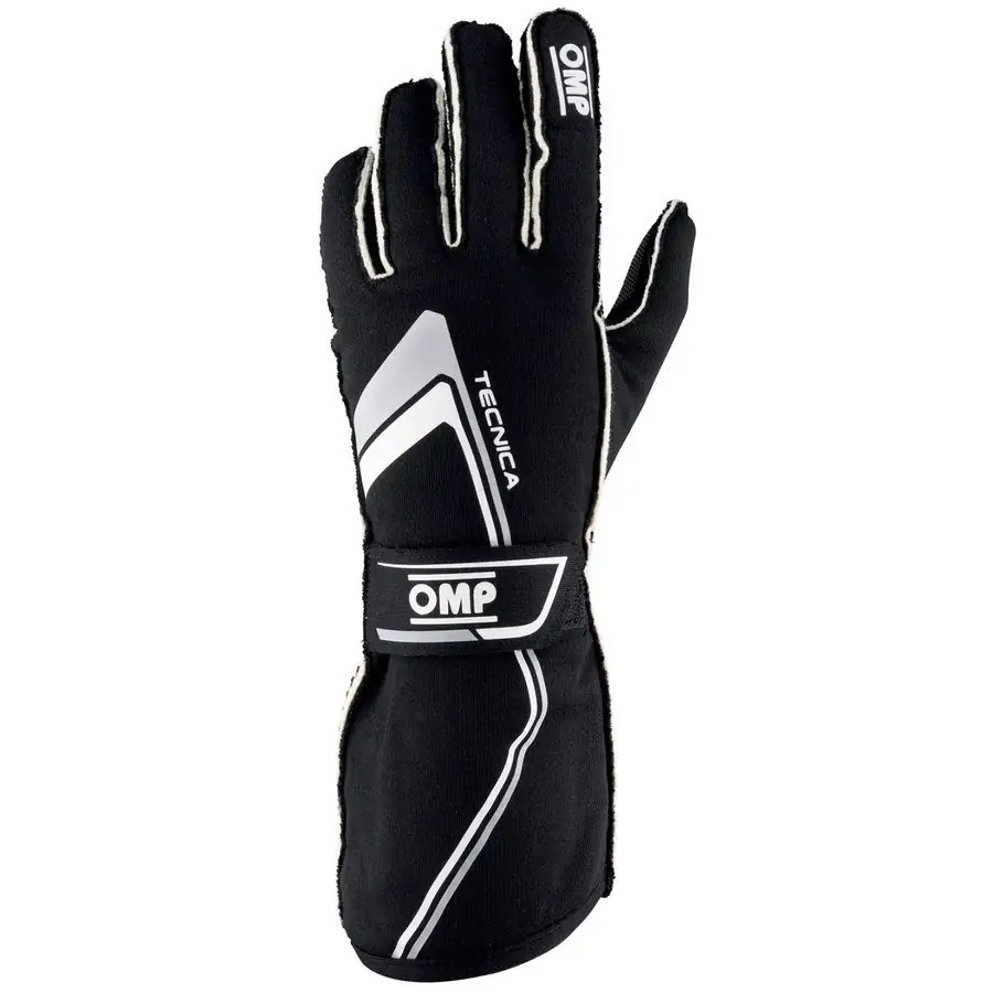 Guantes racing OMP Tecnica FIA 8856-2018 negro talla XL