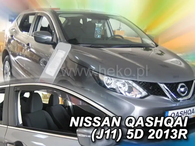Deflectores de ventanilla Heko 24285 para Nissan Heko Qashqai Ii J11 5D 2013-2021