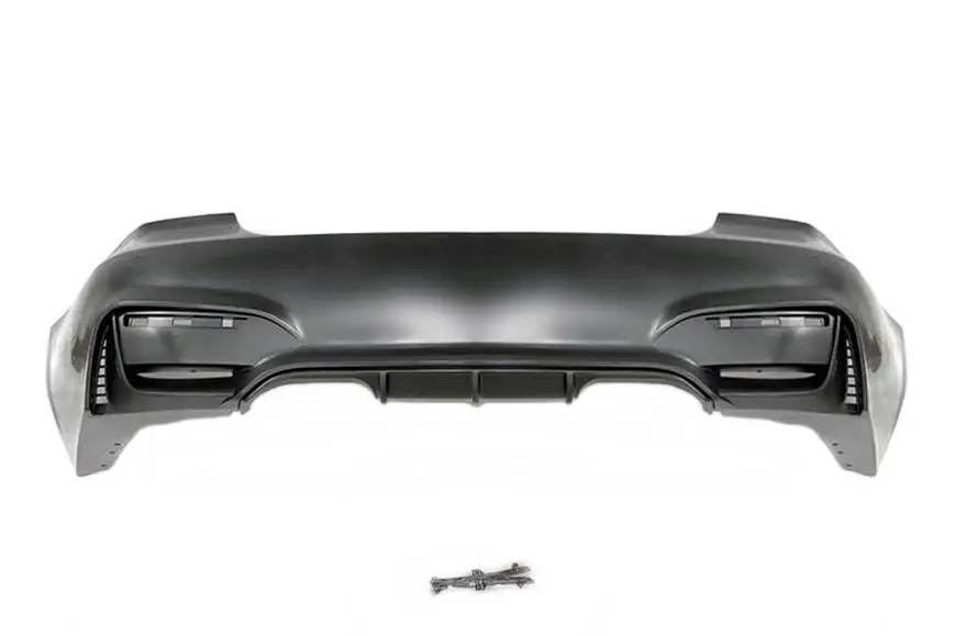 Paragolpes trasero BMW E90 2005-2012 Look M4 - Plástico ABS