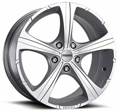 Llanta Reds Black Knight Silver 7x16 4x108 ET40 CB72.3