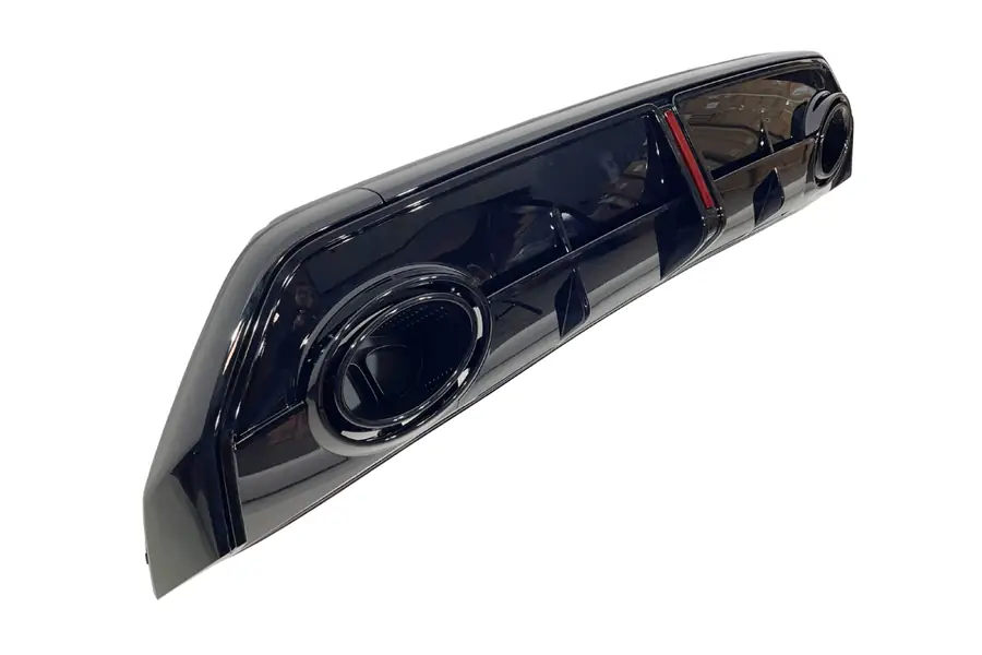 Difusor trasero Audi A3 Sportback 2025+ SLine Look RS3 ABS - Plástico ABS