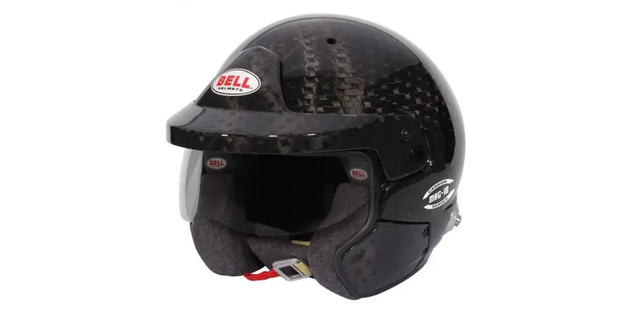 Casco rally Bell MAG-10 Carbon (HANS) interior blanco talla 61+ FIA 8859-2024/SA2020 - ref. BL5245592