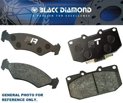 Pastillas de freno deportivas Black Diamond PP721 para Renault Twingo Ii 1.6 1598cc 5-08