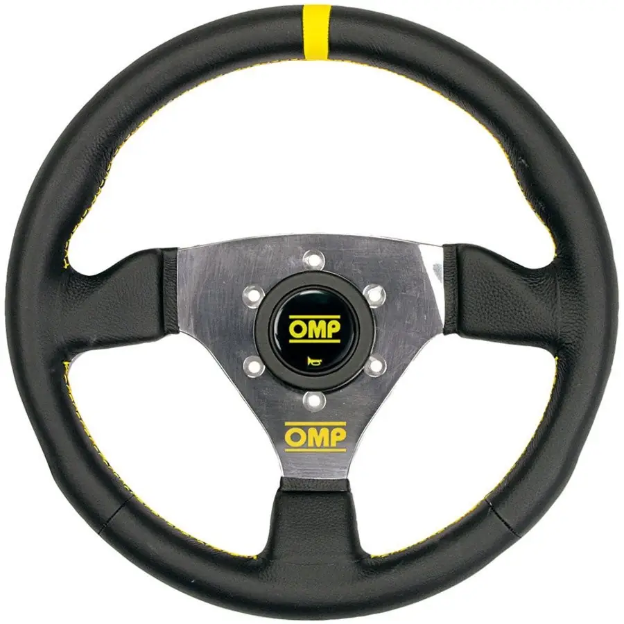 Volante racing OMP Trecento Piel 300MM negro