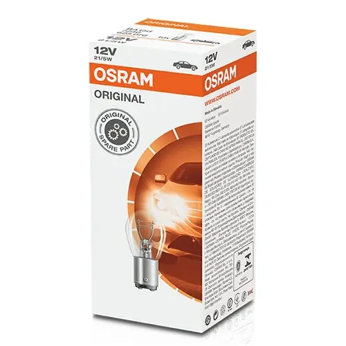 Abc Osram Orginal 7240 Ba15D 12V 21/5W | 10 Uds