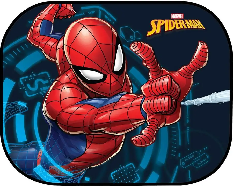 Licensing Sombra Lateral Estatica Spiderman 44*35 cm 1Ud