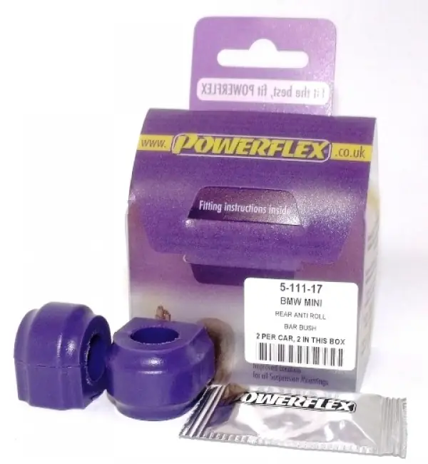 Silentblock de suspensión Powerflex PFR5-111-17 para Powerflex Mini R60 Countryman Gen 1 2Wd 2010-2016