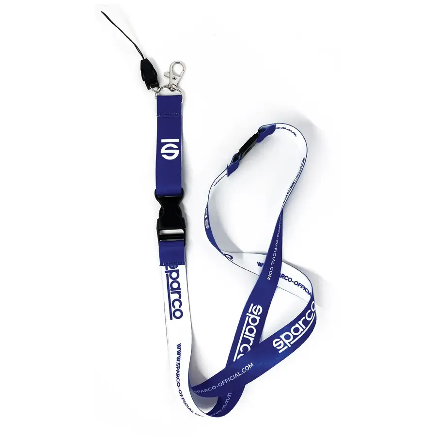 Lanyard Sparco Official Azul