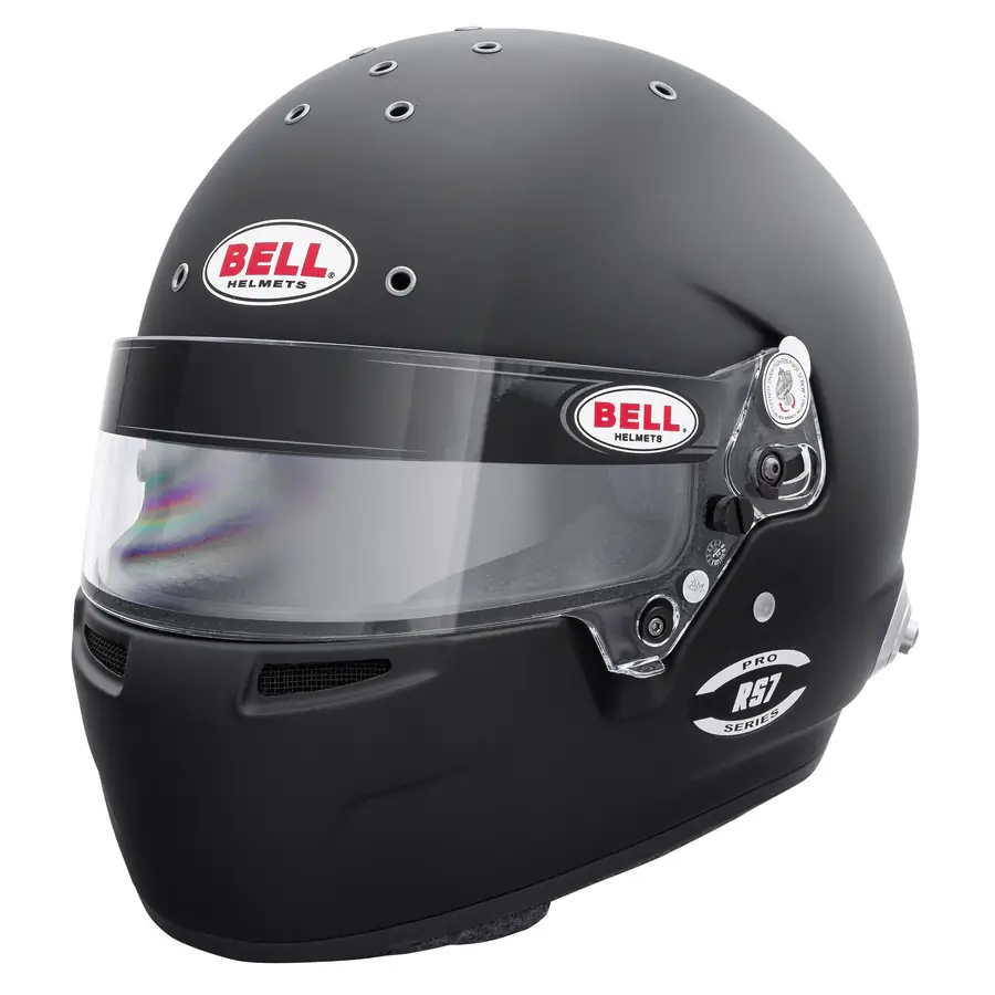 Casco circuito Bell RS7 negro Mate (HANS) talla 61+ FIA 8859/SA2020