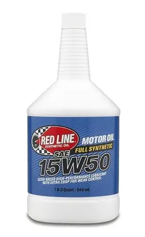 Red Line Aceite Motor Redline Highperformance 15W50 Int'L - 946 ml/Cs12