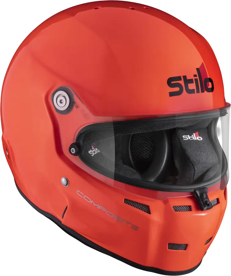 Casco Stilo ST5 F Offshore Snell SA2020 FIA 8859-15 (sin Clip HANS) naranja flúor/INTERIOR negro 63