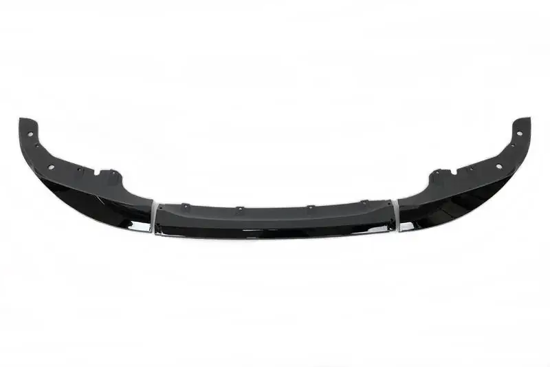 Spoiler delantero BMW G22 / G23 / G26 Look M Performance Brillante Negro - Plástico ABS