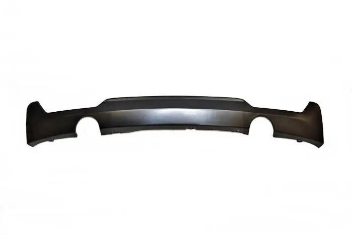 Difusor trasero BMW F32 / F33 / F36 Look M-Tech 2 Salidas simples - Plástico ABS