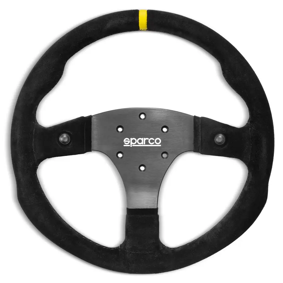 Volante racing Sparco de Cuero R330B sin Boton