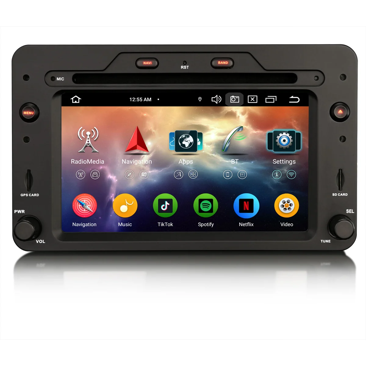 Erisin ES6520R Android 16 Auto Radio For Alfa Romeo 159 Brera Spider Sportwagon Carplay Car Multimedia RDS GPS 1Din DVD Autoradio 4G 8667