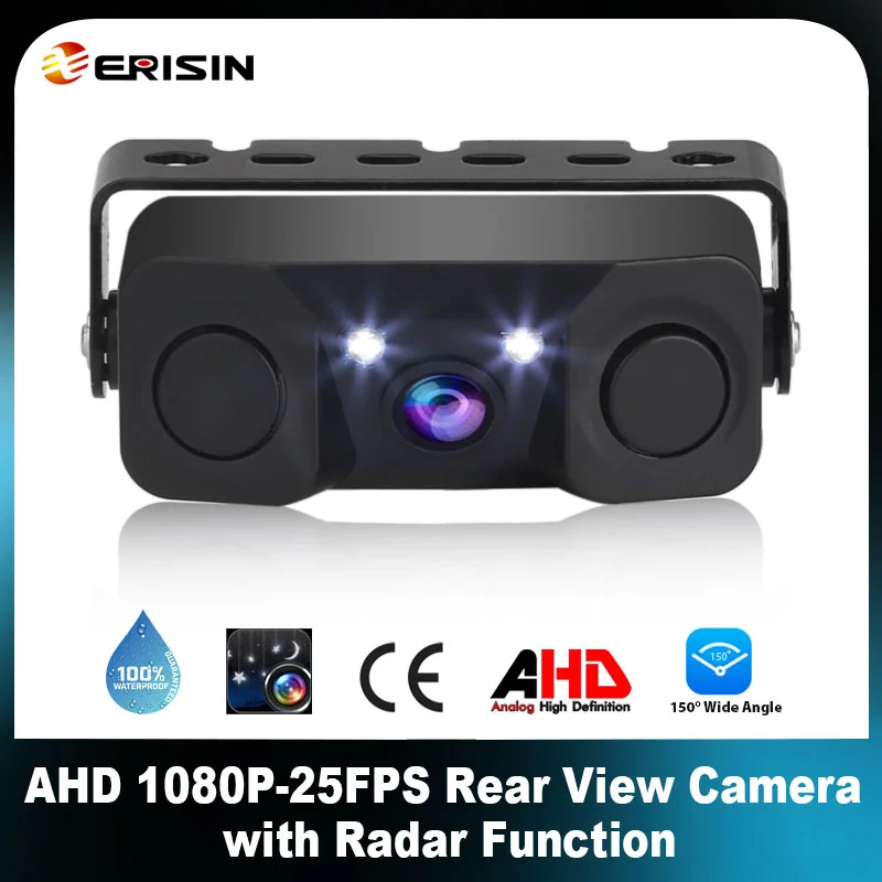 ES578 AHD 1080P-25FPS Rear View Camera
with Radar Function