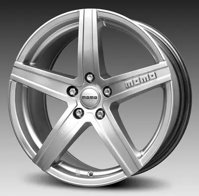 Llanta MOMO Hyperstar ECE Plata 6.5x16 4x100 ET43 CB60.1