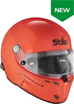 Casco rally Stilo ST6F Offshore naranja - Wl FIA 8859-24 SA2020 talla 58
