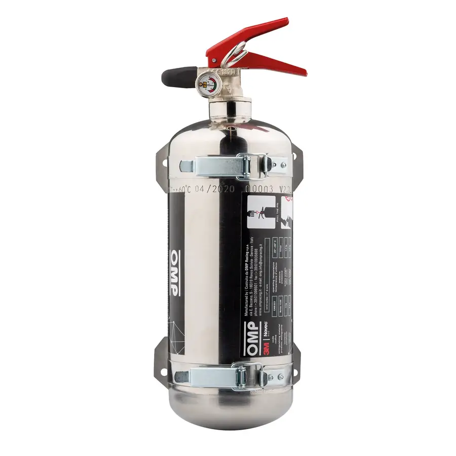 Extintor OMP de Mano Nove 2KG Botella Inox