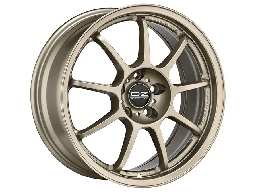 Llanta Allegg.hlt 5F OZ Racing White Gold 8.5x17 5x114.3 ET59
