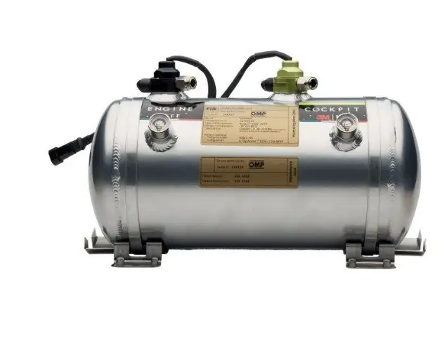 Botella OMP para Coches ELÉCTRICOS-HÍBRIDOS Sistema de Extinción CESAL5EL