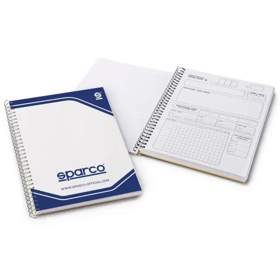 Sparco Block de Notas 2020